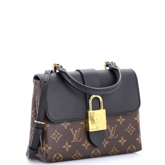 Louis Vuitton Locky Handbag With Bb Leather Canvas Travel Bag Leather Bb30377349