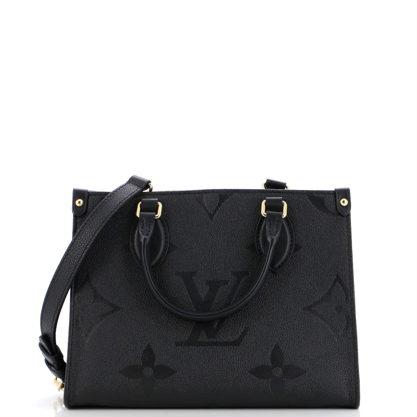 Louis Vuitton Onthego Tote Empreinte Giant Pm Monogram Shoulder Bag