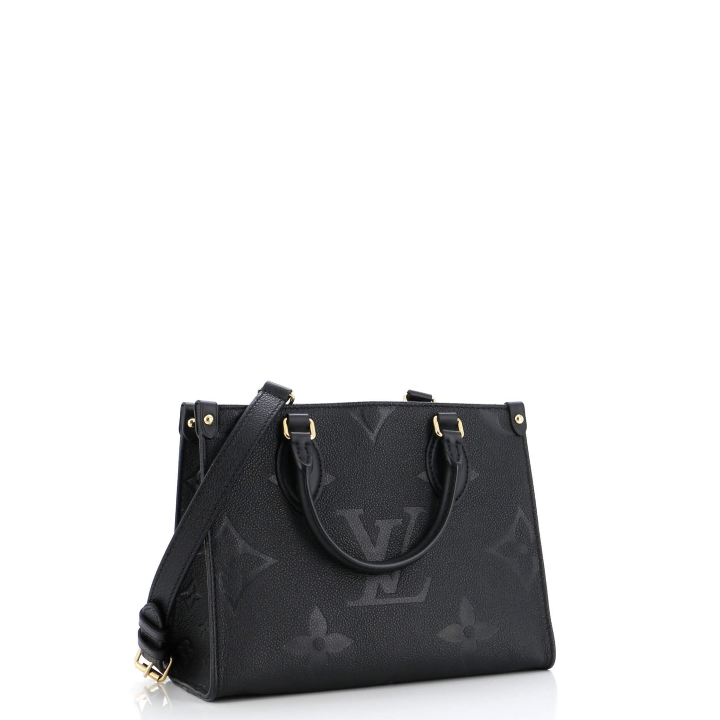 Louis Vuitton Onthego Tote Empreinte Giant Pm Monogram Shoulder Bag