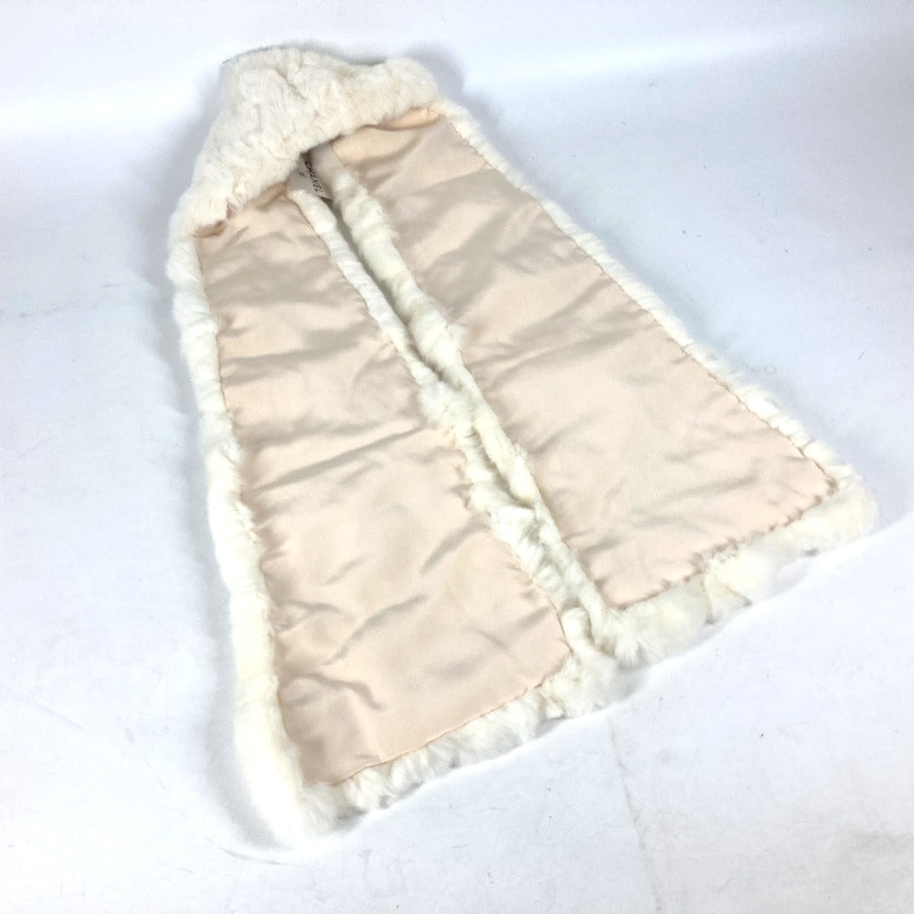 Chanel Scarf Fur Lapin fur White