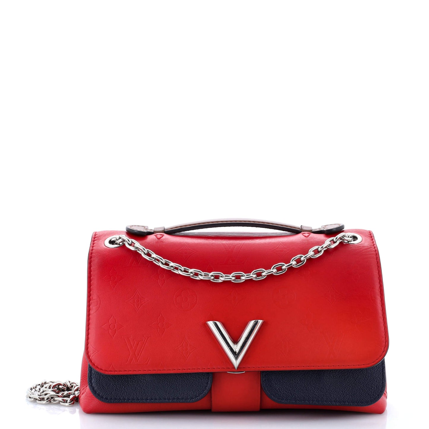 Louis Vuitton Very Bag Leather Monogram Shoulder Bag