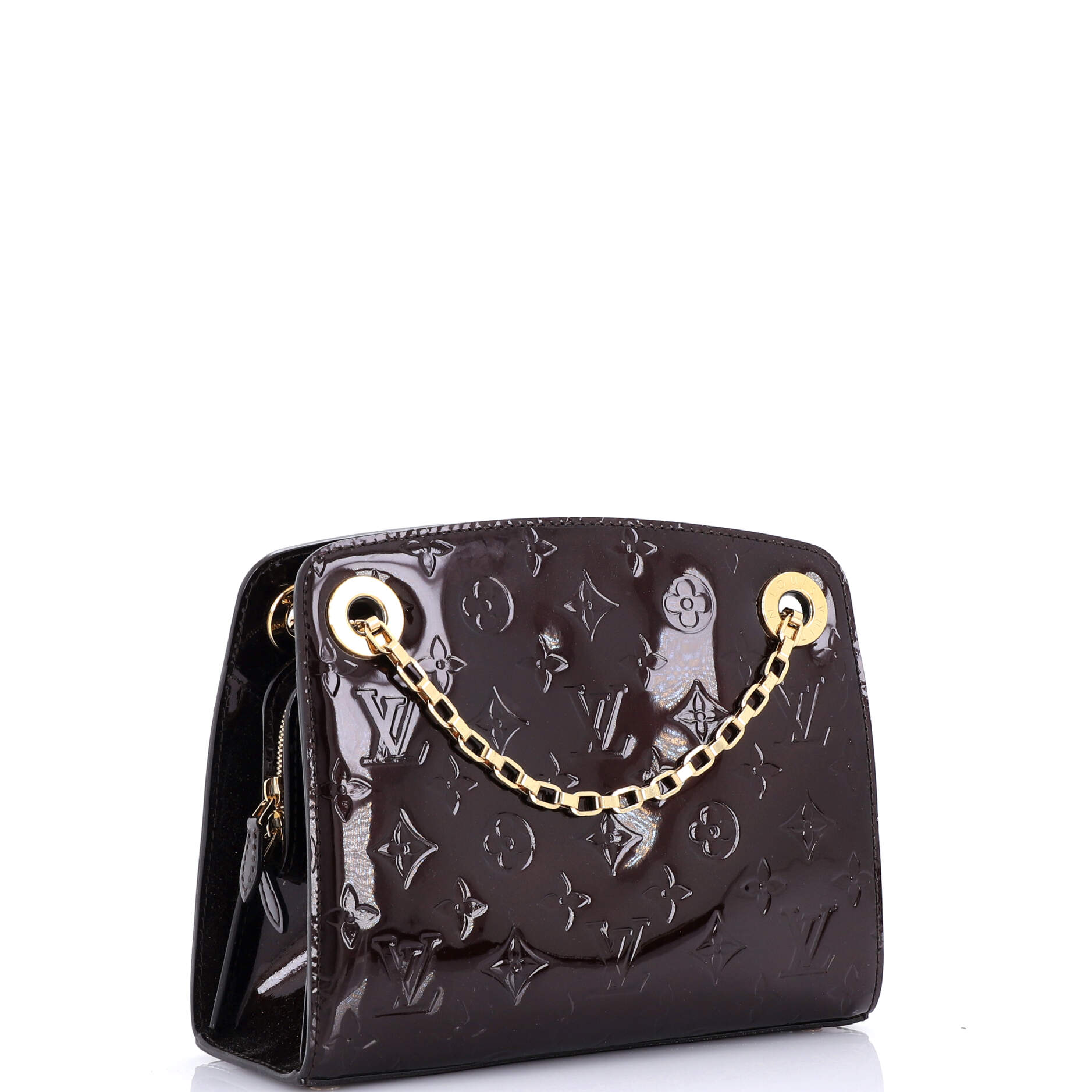 Louis Vuitton Virginia Handbag Vernis Pm Monogram Shoulder Bag