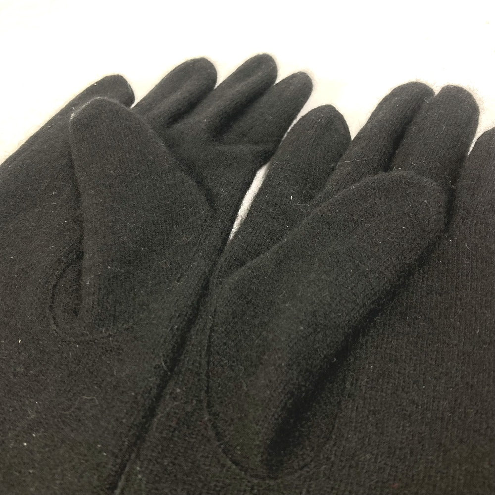 Chanel Glove silk CC COCO Mark Black Handbag