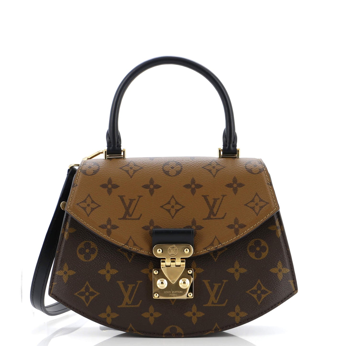 Louis Vuitton Tilsitt Top Handle Bag Reverse Canvas Monogram Travel Bag