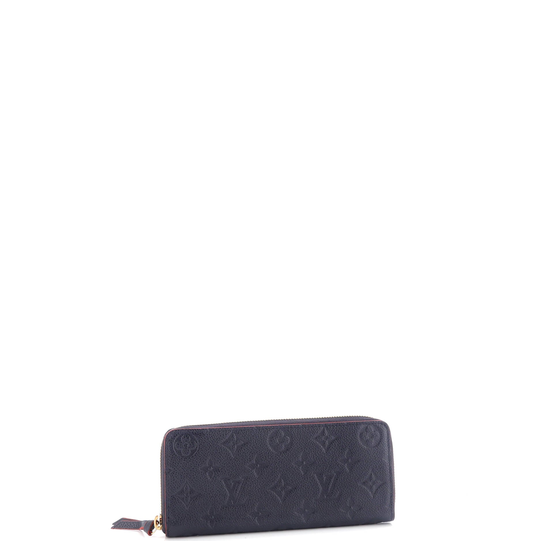 Louis Vuitton Clemence Wallet Empreinte Handbag Leather Monogram Travel Bag