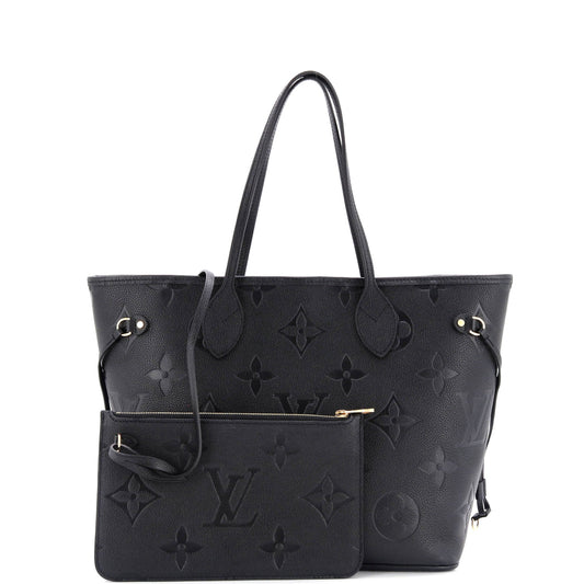 Louis Vuitton Neverfull Nm Tote Empreinte Giant Mm Monogram Tote Bag