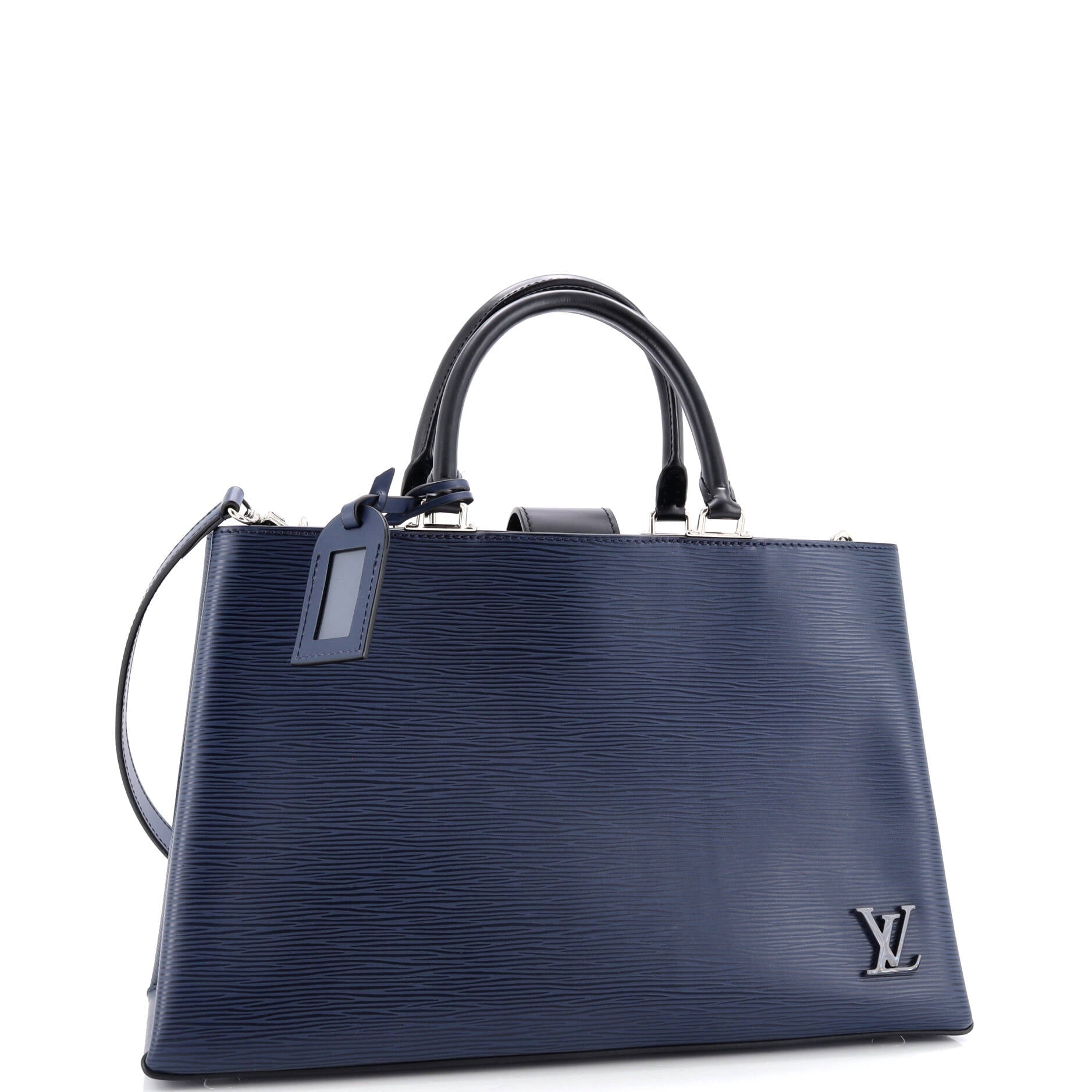 Louis Vuitton Kleber Handbag Epi Mm Leather Tote Bag