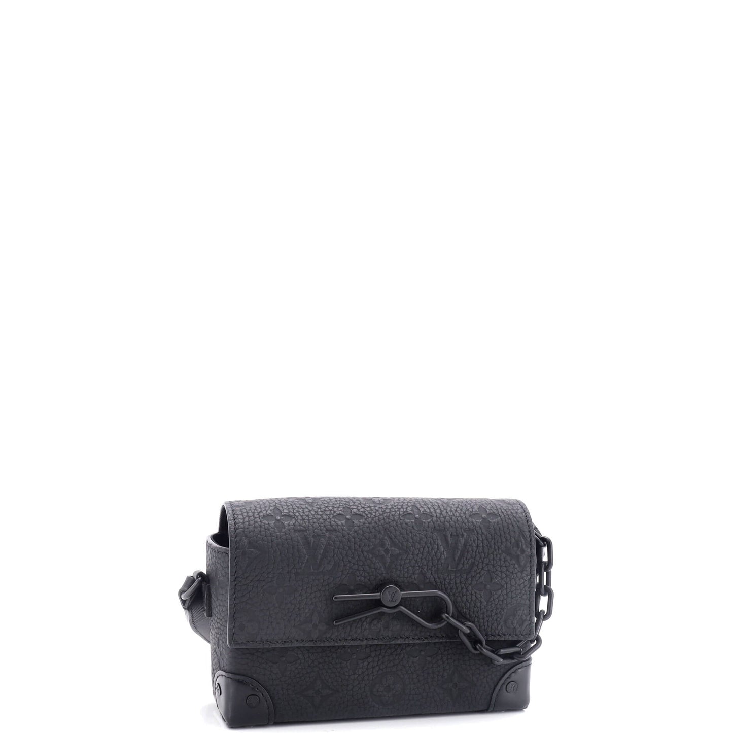 Louis Vuitton Steamer Wearable Wallet Taurillon Shoulder Bag Leather Monogram Leather 30482051