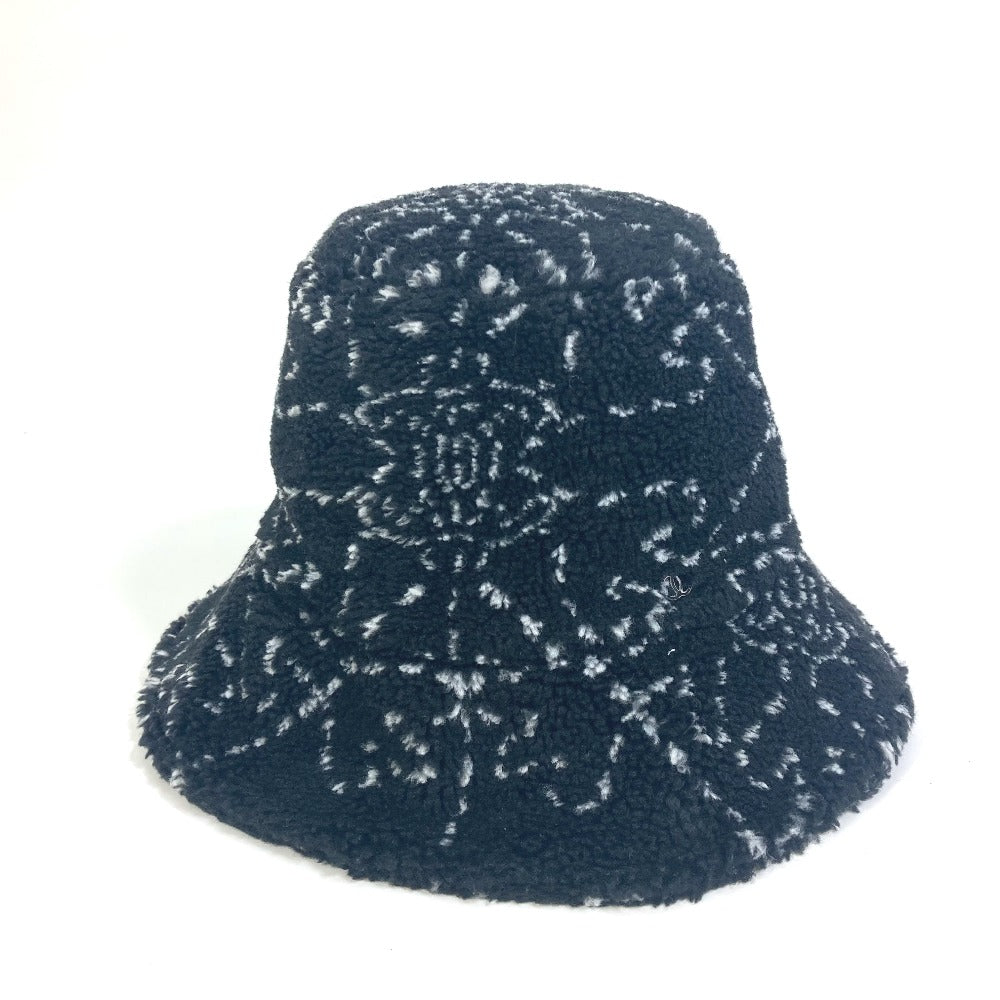 Chanel hat Fur Polyester Cotton hat COCO Black