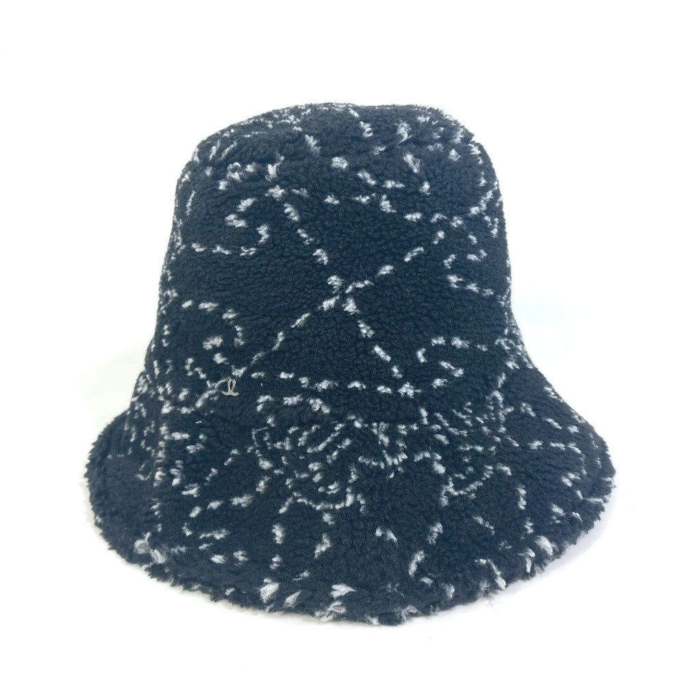 Chanel hat Fur Polyester Cotton hat COCO Black