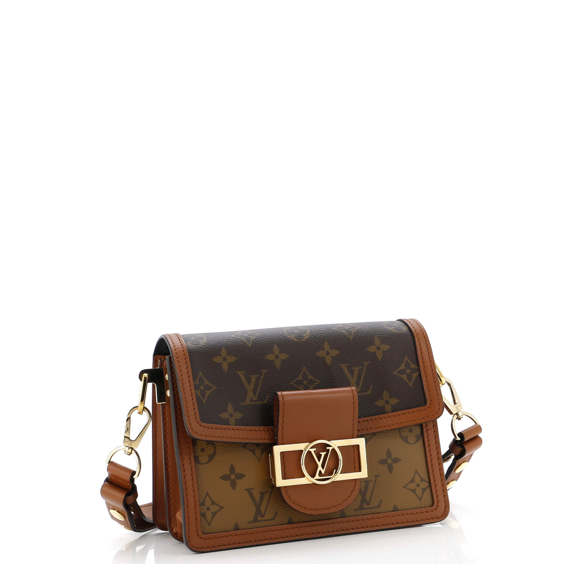 Louis Vuitton Dauphine Shoulder Bag Reverse Canvas Monogram Canvas Mini3051101