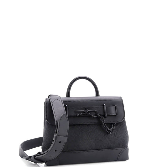 Louis Vuitton Steamer Crossbody Bag Taurillon Pm Leather Monogram