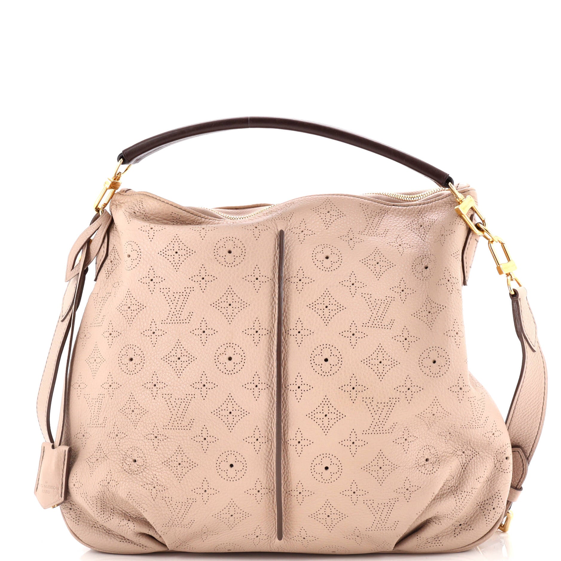 Louis Vuitton Selene Handbag Mahina Pm Leather Travel Bag