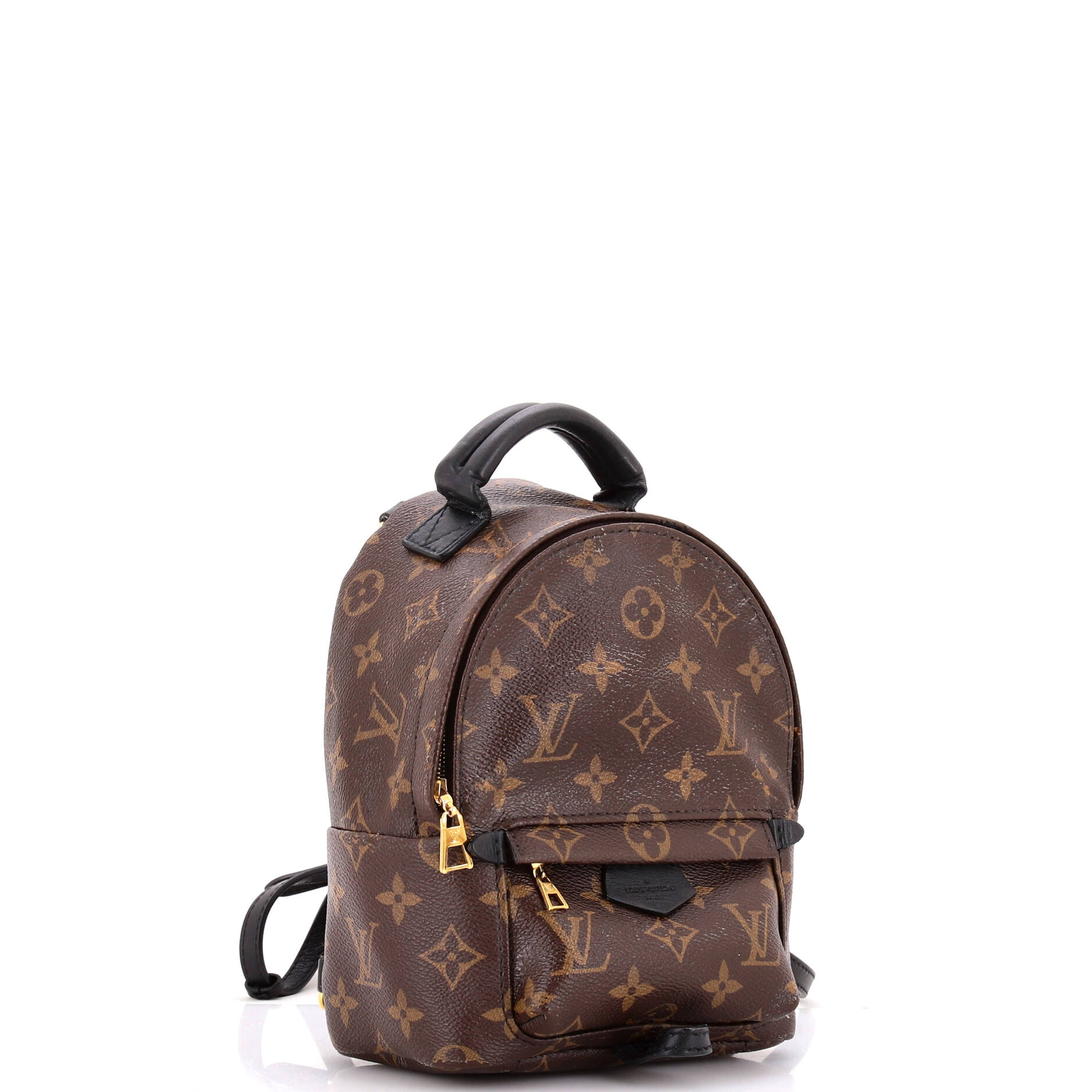Louis Vuitton Palm Springs Backpack Canvas Monogram Jewelry Canvas Mini3051821