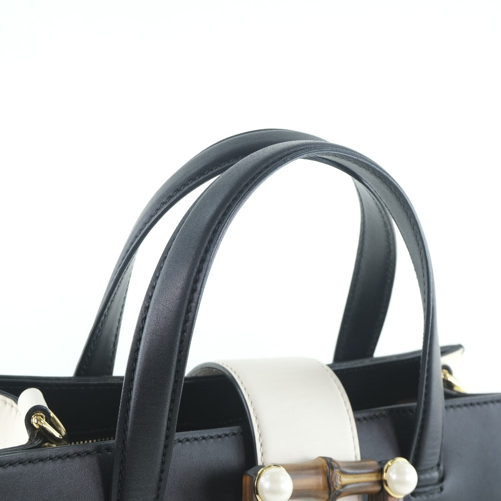 Gucci Nimfair Black Pony-Style Calfskin Handbag
