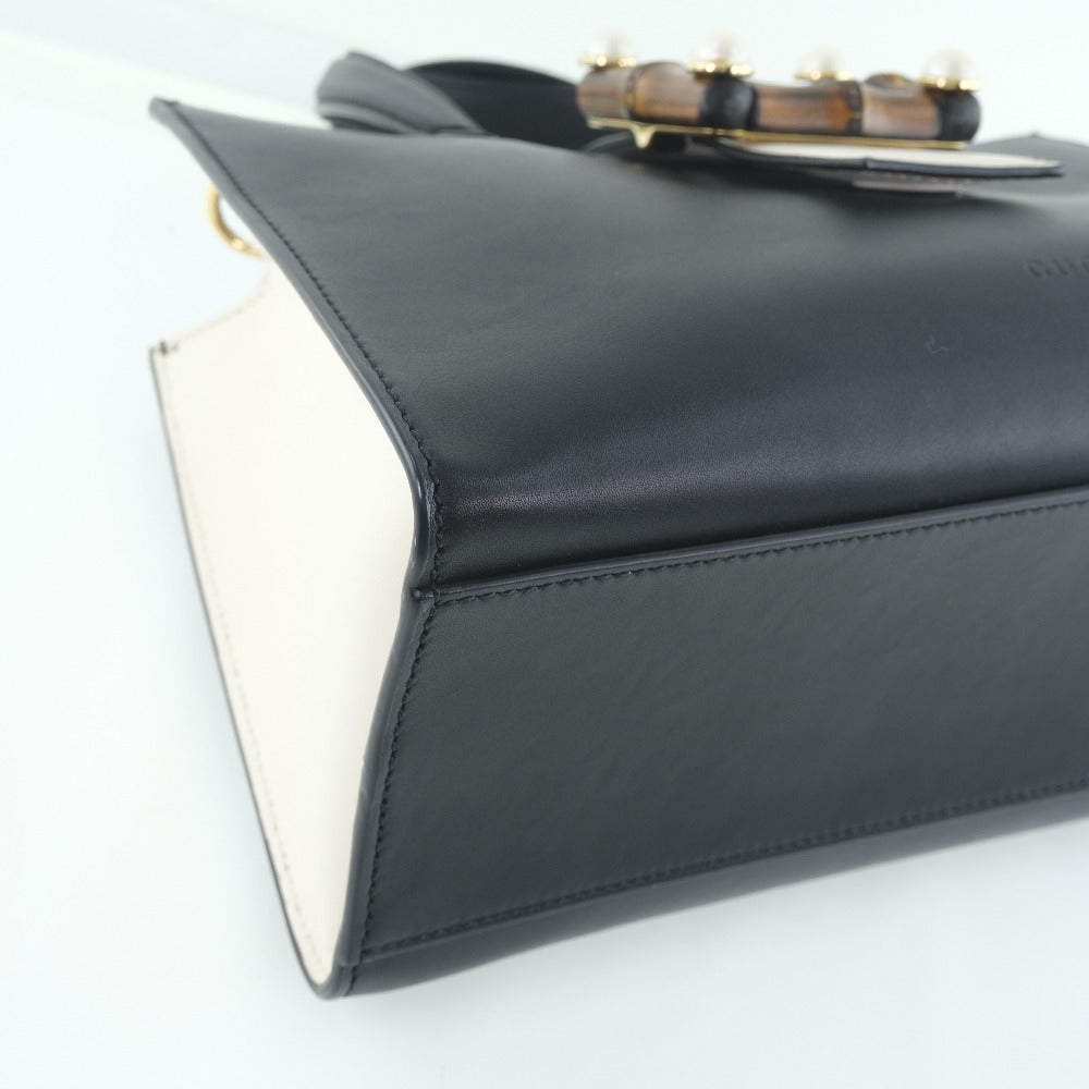 Gucci Nimfair Black Pony-Style Calfskin Handbag