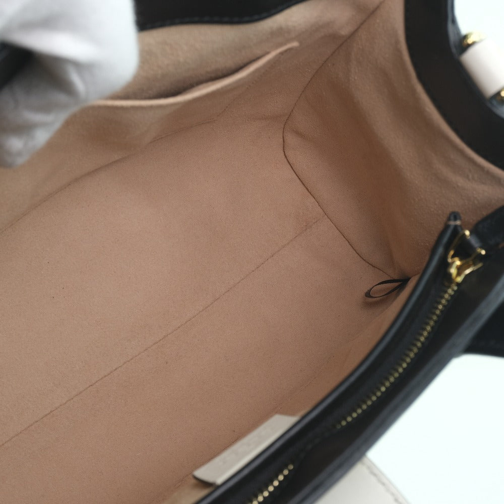 Gucci Nimfair Black Pony-Style Calfskin Handbag