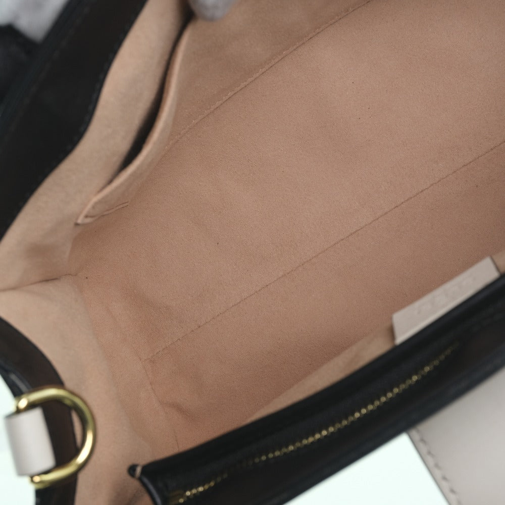 Gucci Nimfair Black Pony-Style Calfskin Handbag