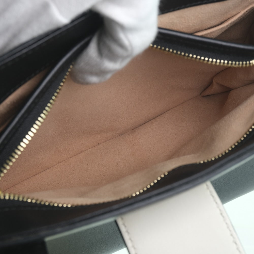 Gucci Nimfair Black Pony-Style Calfskin Handbag