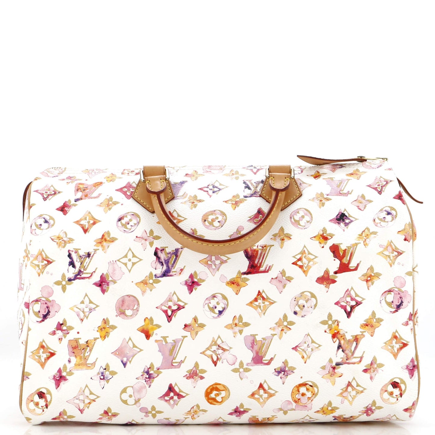 Louis Vuitton Speedy Handbag Watercolor Uarelle Monogram Travel Bag
