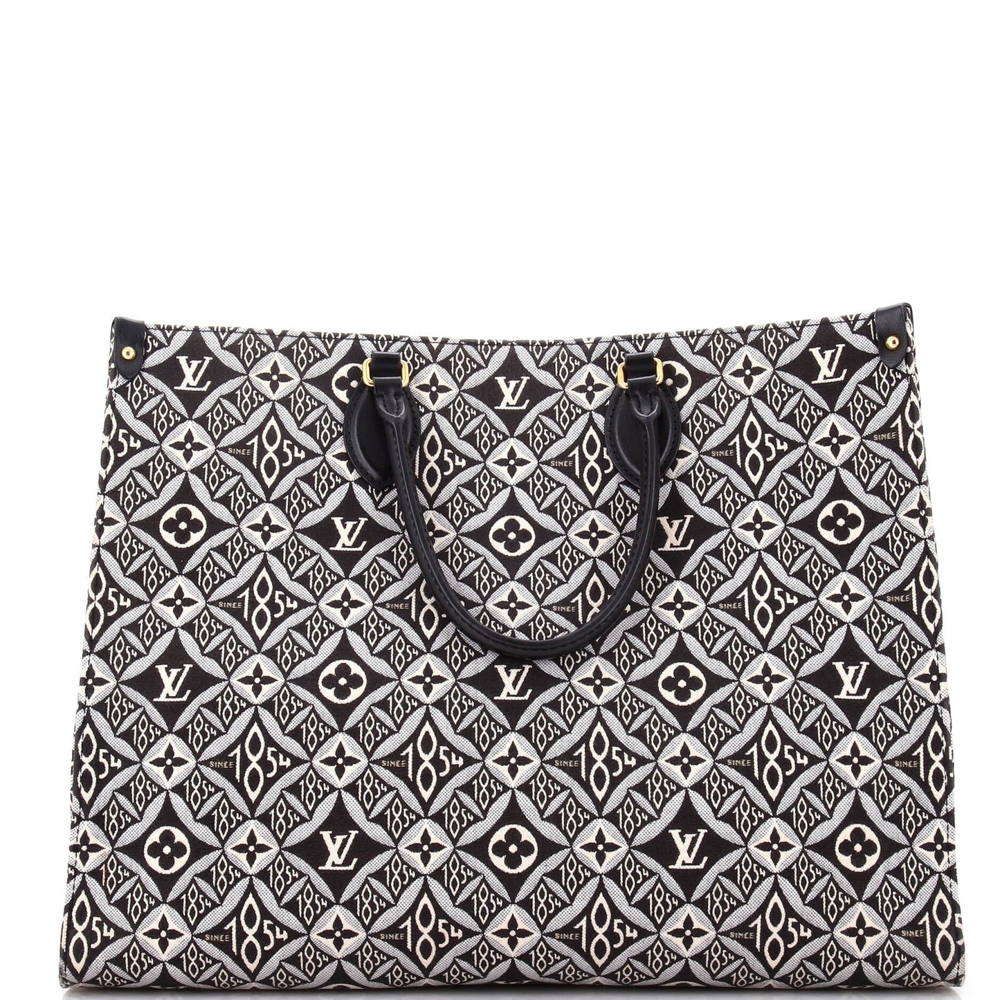 Louis Vuitton Onthego Tote Limited Edition Since Jacquard Gm Monogram Tote Bag