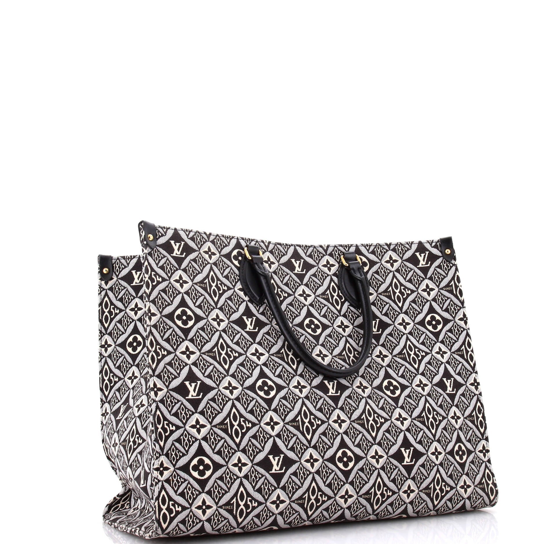 Louis Vuitton Onthego Tote Limited Edition Since Jacquard Gm Monogram Tote Bag
