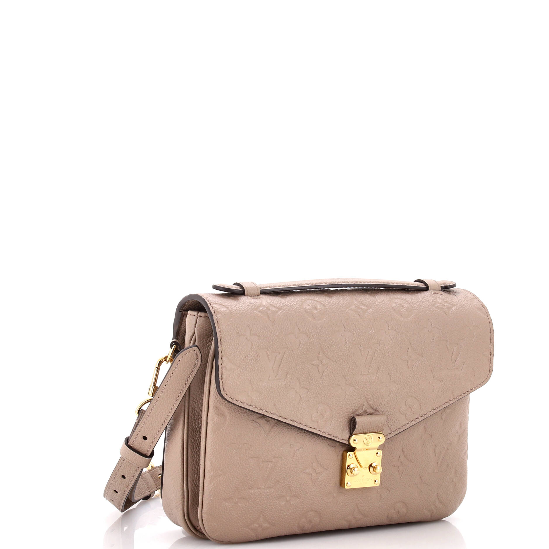 Louis Vuitton Pochette Metis Empreinte Shoulder Bag Leather Monogram Leather 3059591