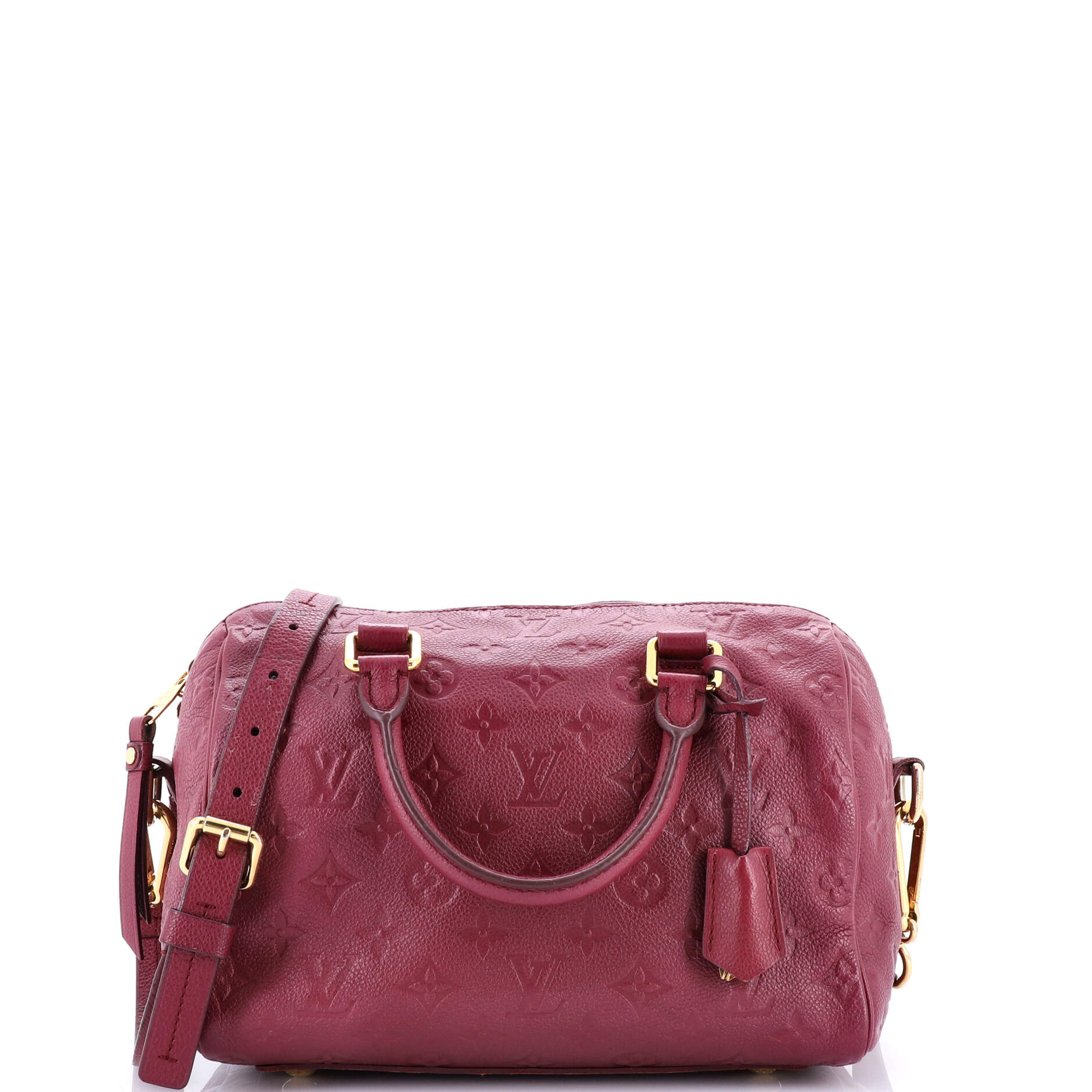 Louis Vuitton Speedy Bandouliere Bag Empreinte Leather Monogram Shoulder Bag Leather 253062476