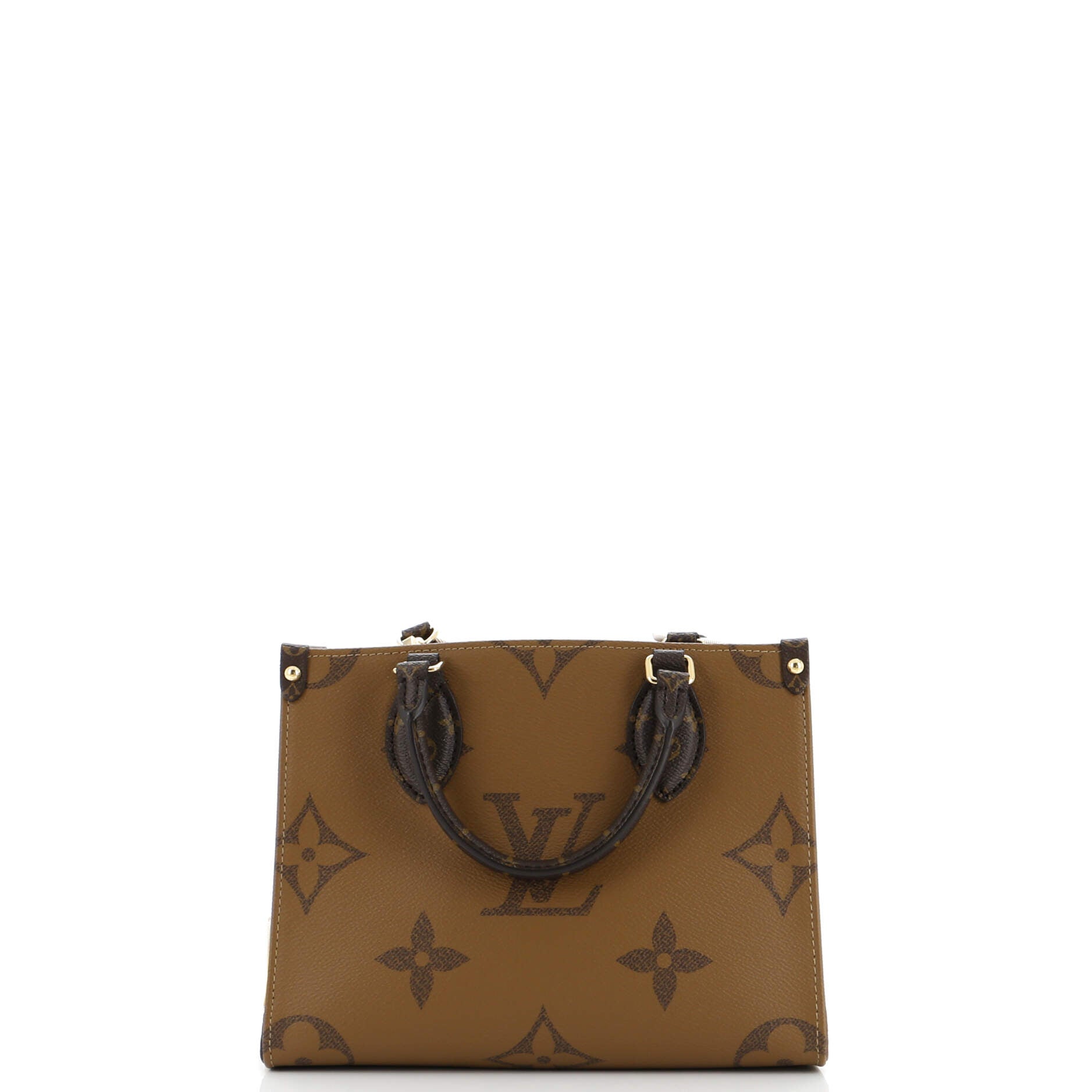 Louis Vuitton Onthego Tote Reverse Giant Pm Monogram Shoulder Bag