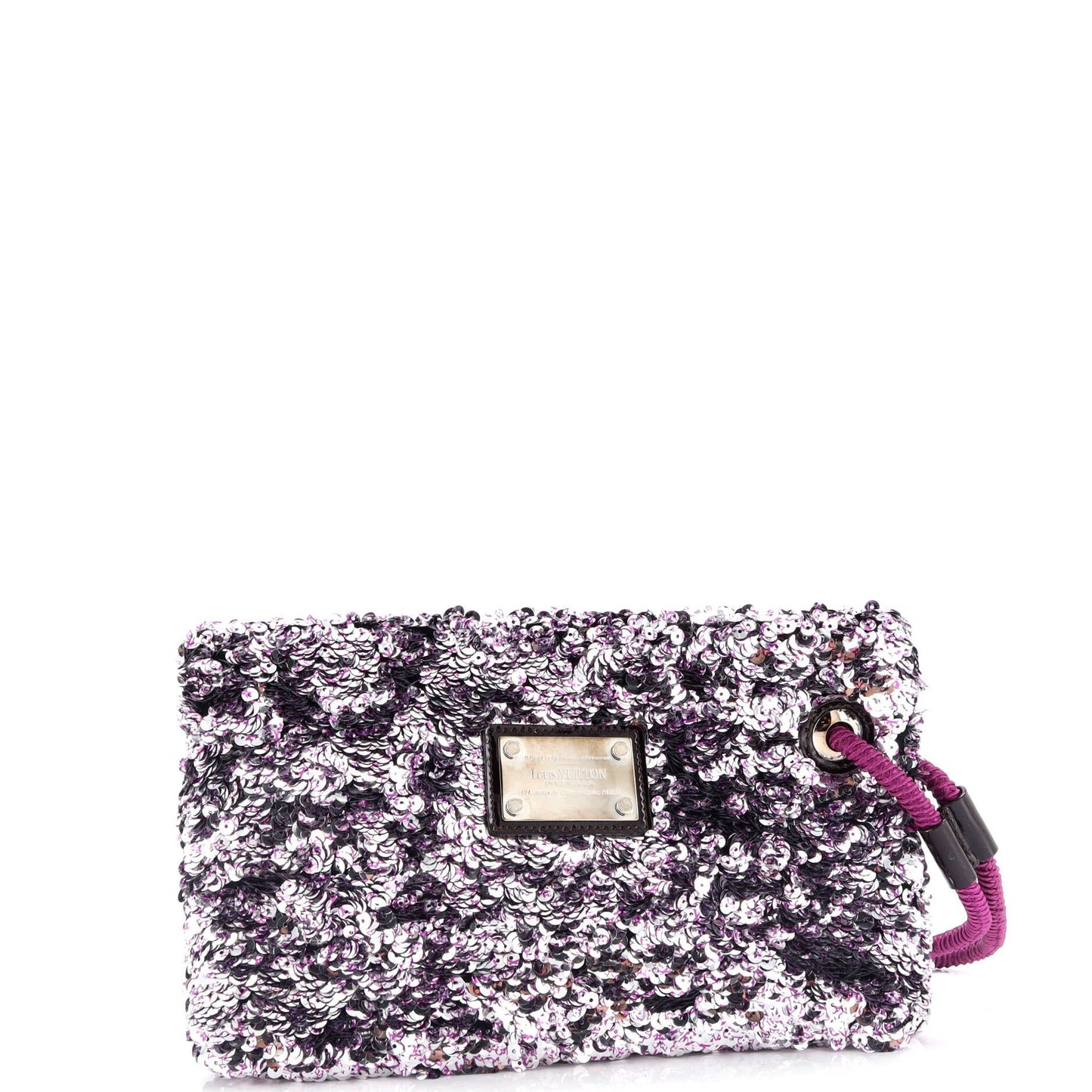 Louis Vuitton LV Pochette Rococo Sequins Handbag Travel Bag