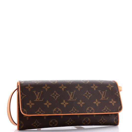 Louis Vuitton Twin Handbag Gm Canvas Monogram Travel Bag Canvas Gm3064395