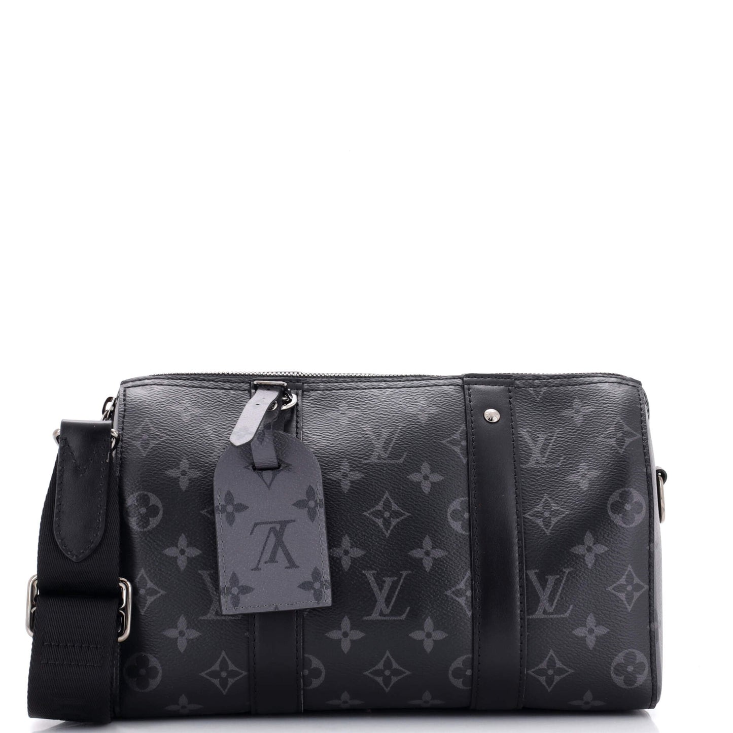 Louis Vuitton Keepall Bandouliere Bag Reverse Eclipse Canvas Monogram Travel Bag Canvas 2530650424