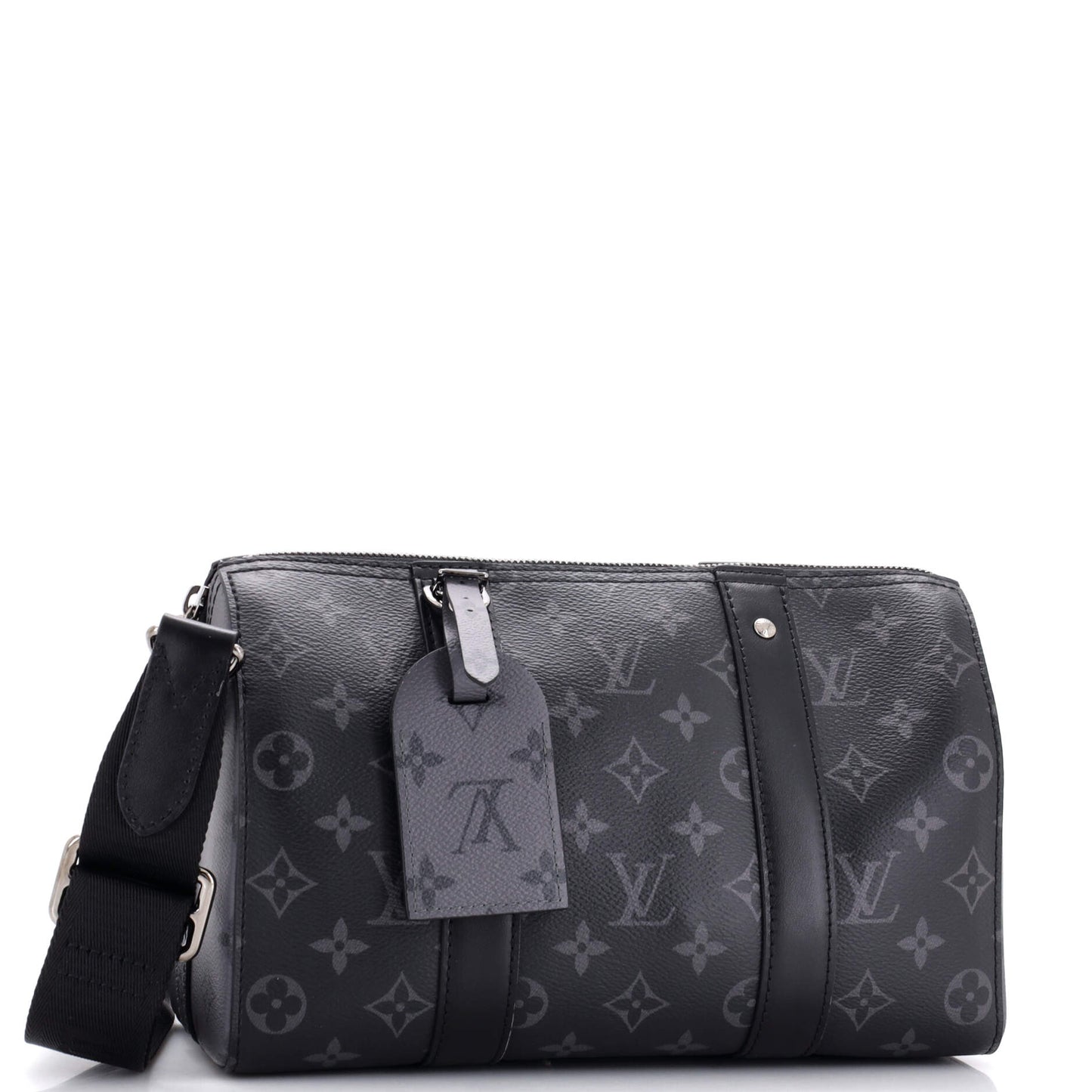 Louis Vuitton Keepall Bandouliere Bag Reverse Eclipse Canvas Monogram Travel Bag Canvas 2530650424