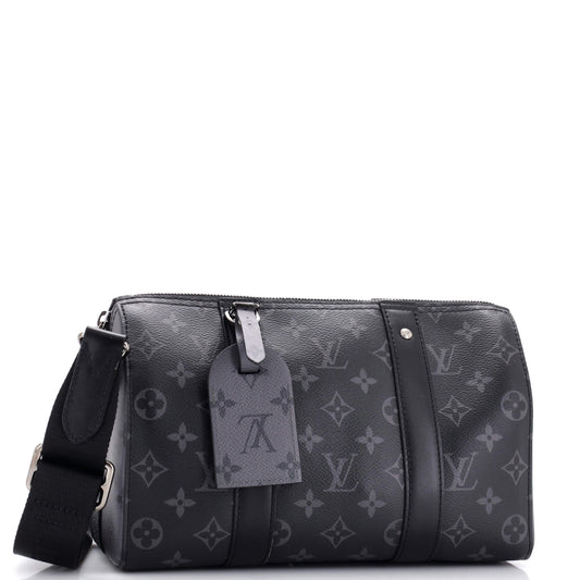 Louis Vuitton Keepall Bandouliere Bag Reverse Eclipse Canvas Monogram Travel Bag Canvas 2530650424