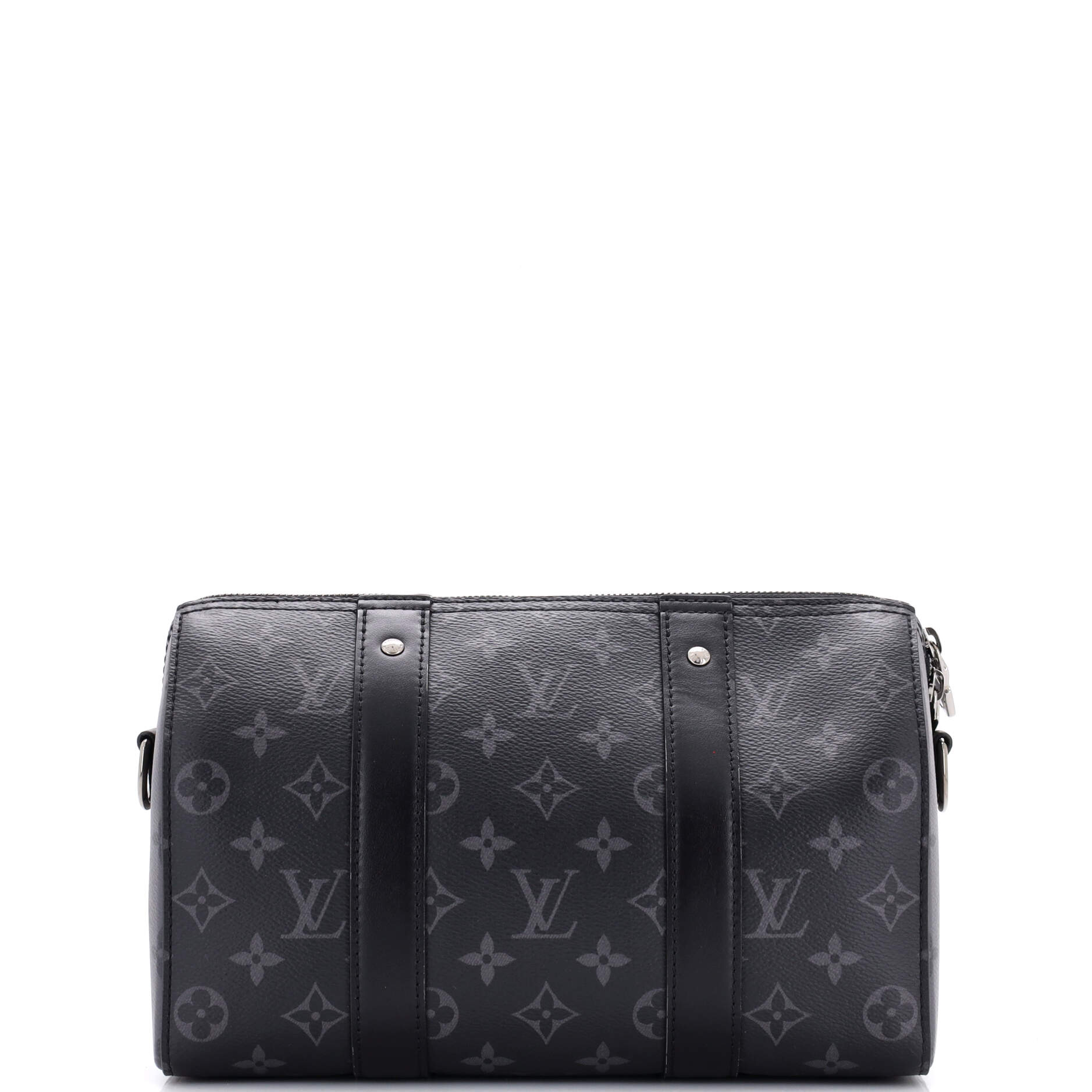 Louis Vuitton Keepall Bandouliere Bag Reverse Eclipse Canvas Monogram Travel Bag Canvas 2530650424
