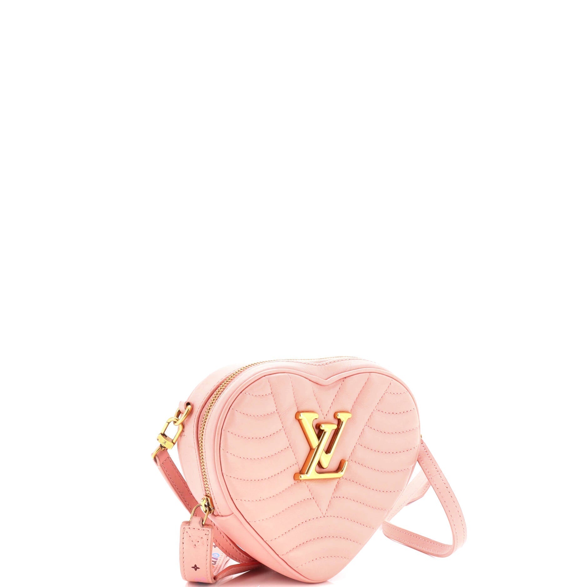 Louis Vuitton New Wave Heart Crossbody Bag Leather Quilted