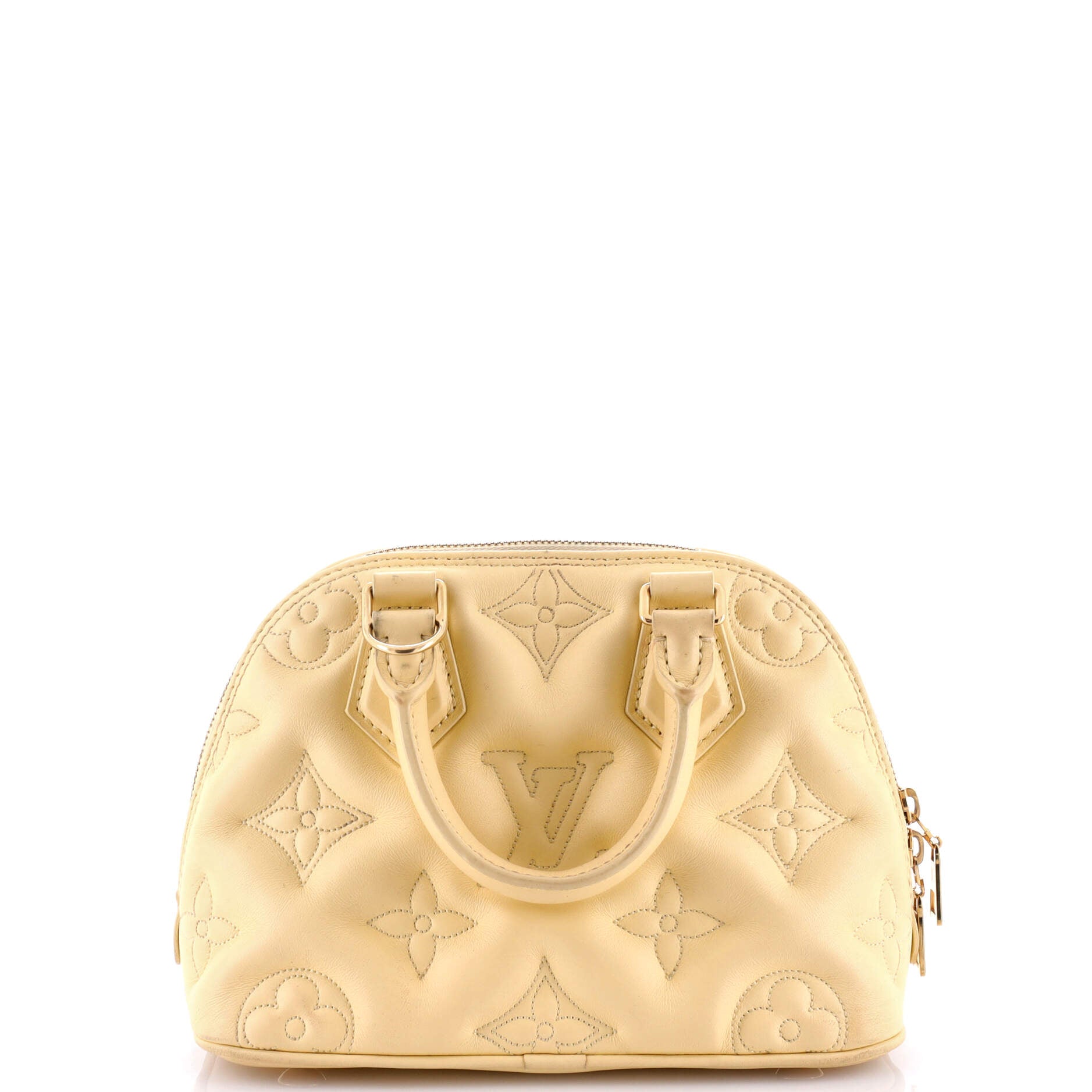 Louis Vuitton Alma Handbag Bubblegram Bb Leather Shoulder Bag