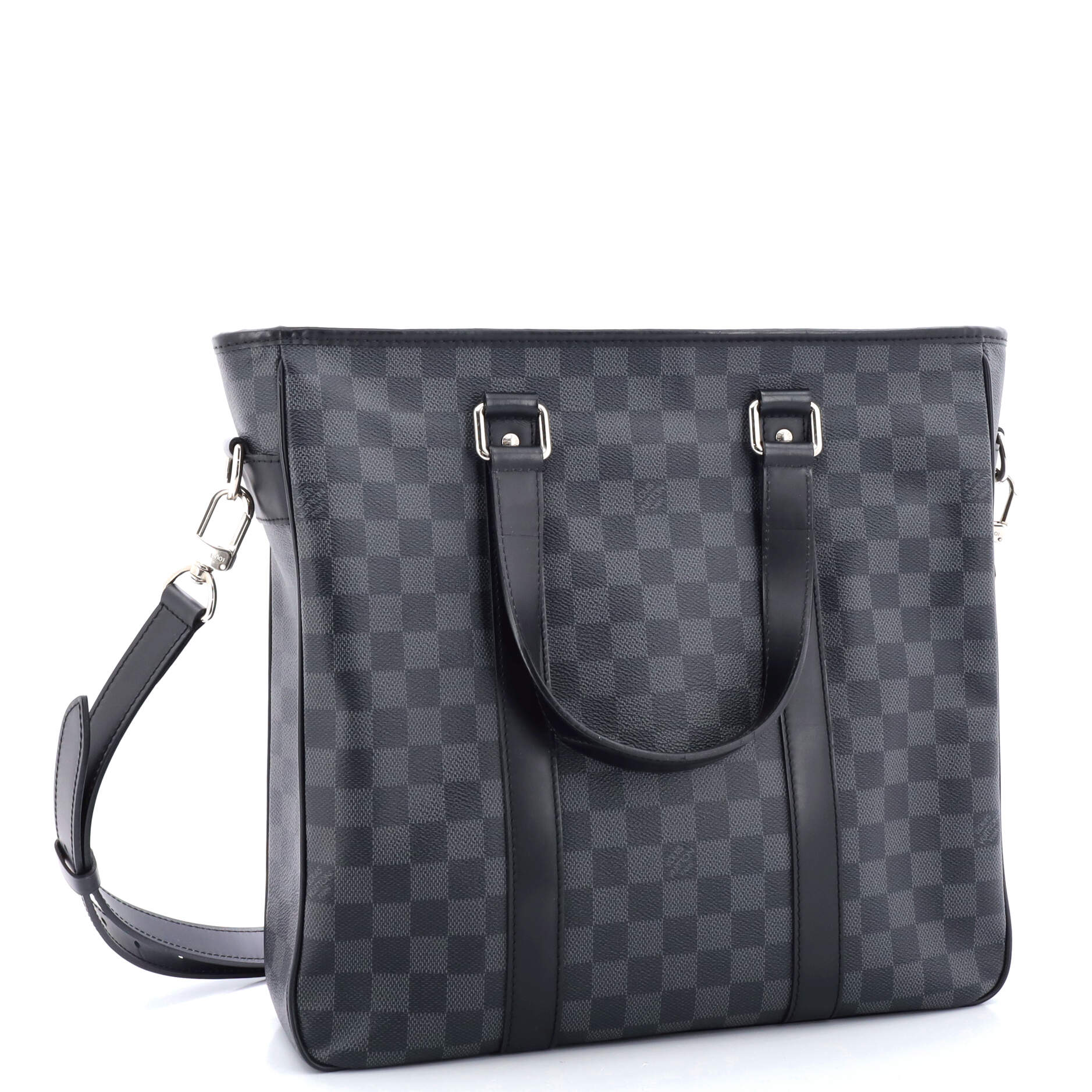Louis Vuitton Tadao Handbag Damier Graphite Pm Tote Bag