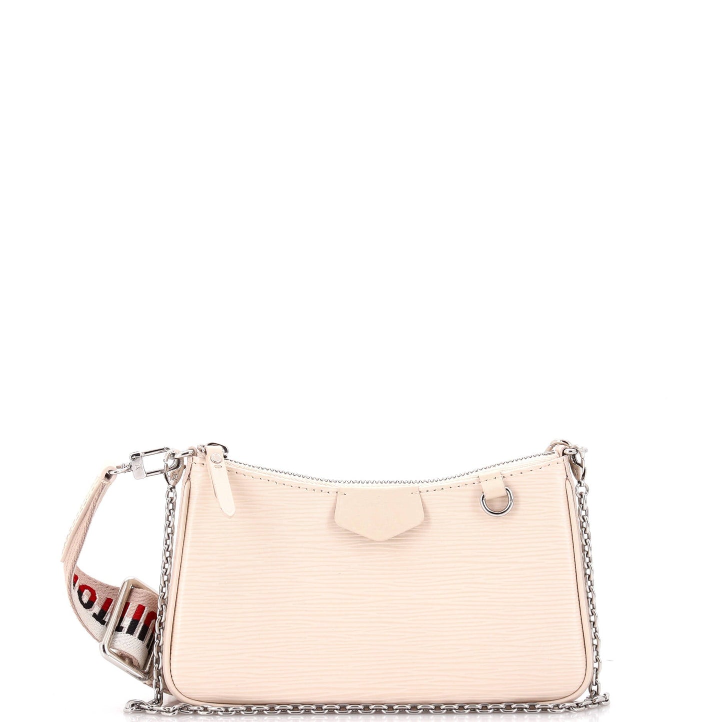 Louis Vuitton Easy Pouch On Strap Epi With Shoulder Leather Canvas Shoulder Bag