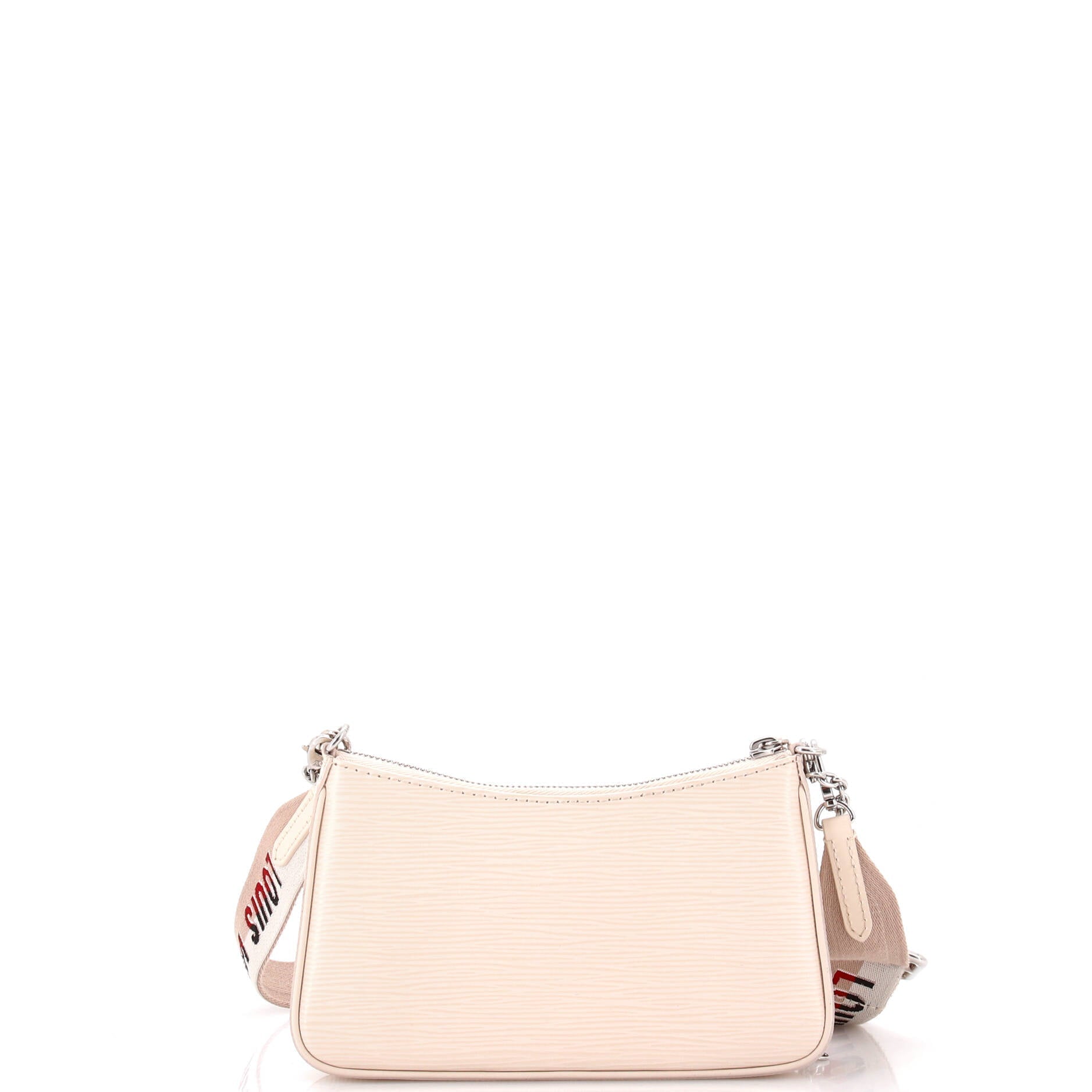 Louis Vuitton Easy Pouch On Strap Epi With Shoulder Leather Canvas Shoulder Bag