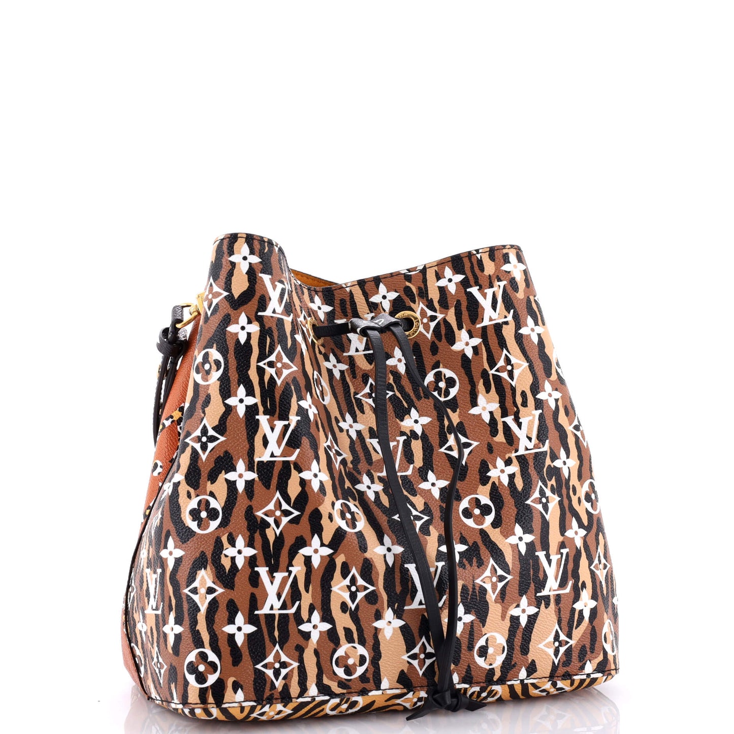 Louis Vuitton Neonoe Handbag Limited Edition Jungle Giant Monogram Shoulder Bag