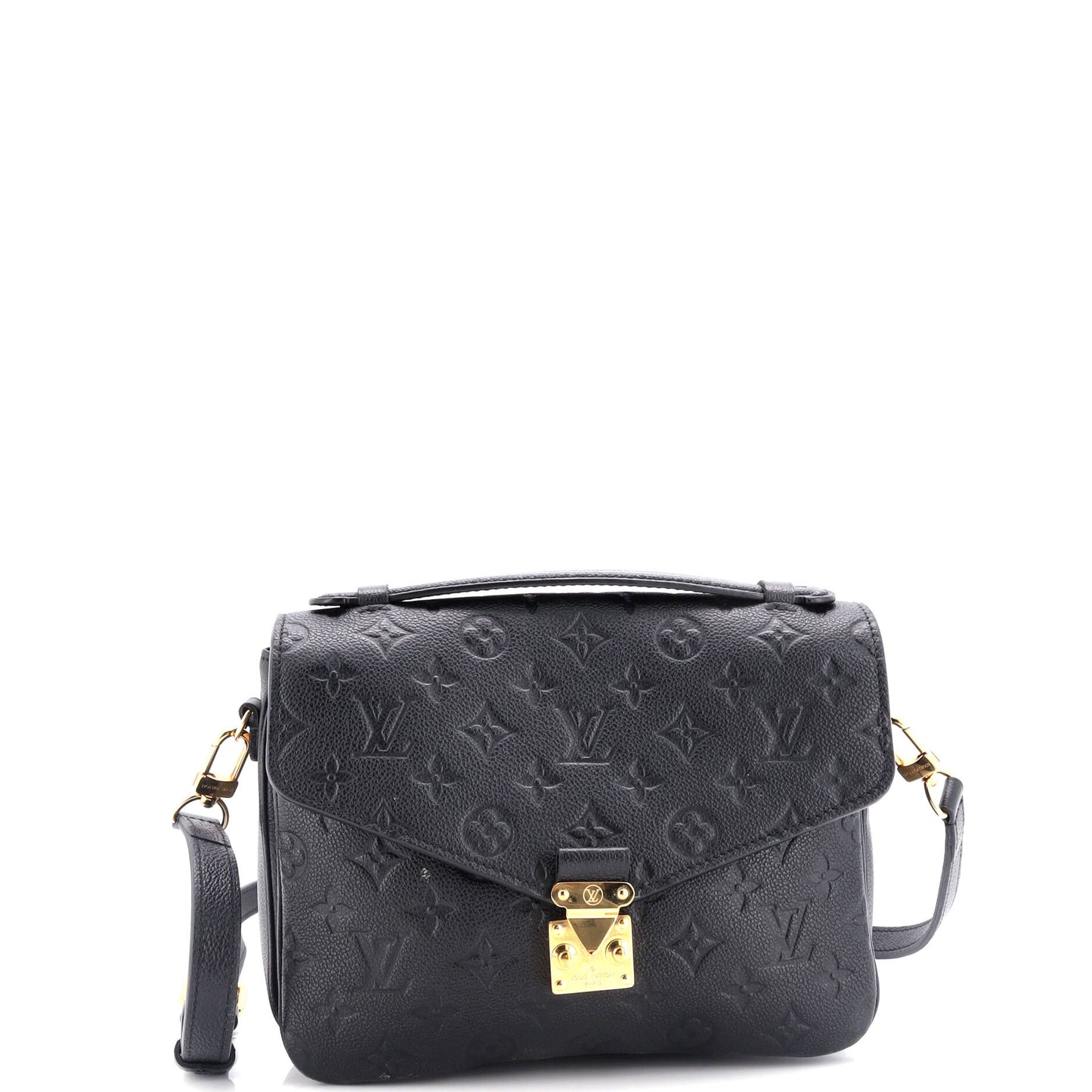 Louis Vuitton Pochette Metis Empreinte Shoulder Bag Leather Monogram Leather 3075181