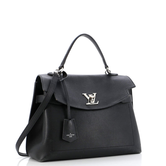 Louis Vuitton Lockme Ever Handbag Mm Leather Travel Bag