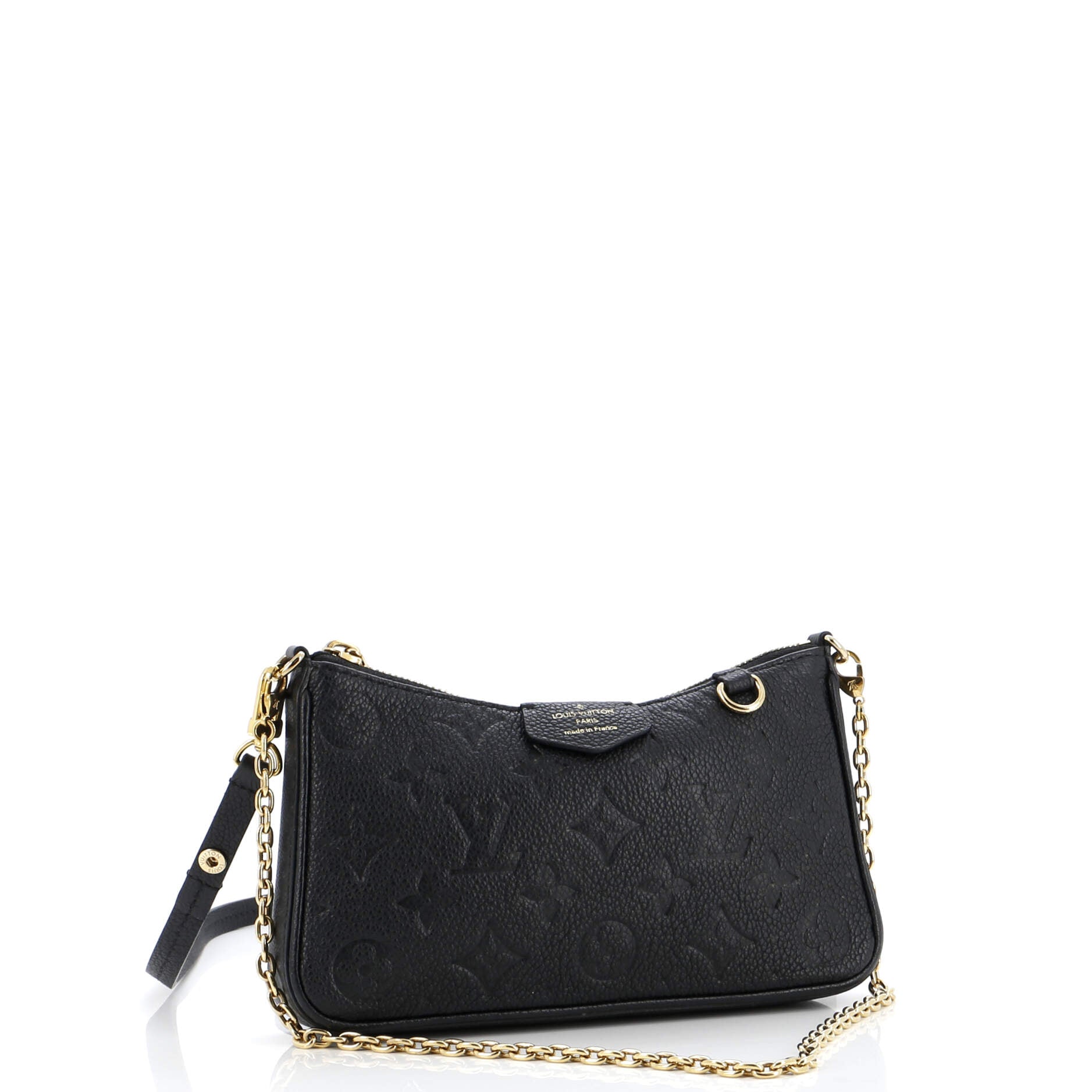 Louis Vuitton Easy Pouch On Strap Empreinte Shoulder Bag Leather Monogram Leather 3077361