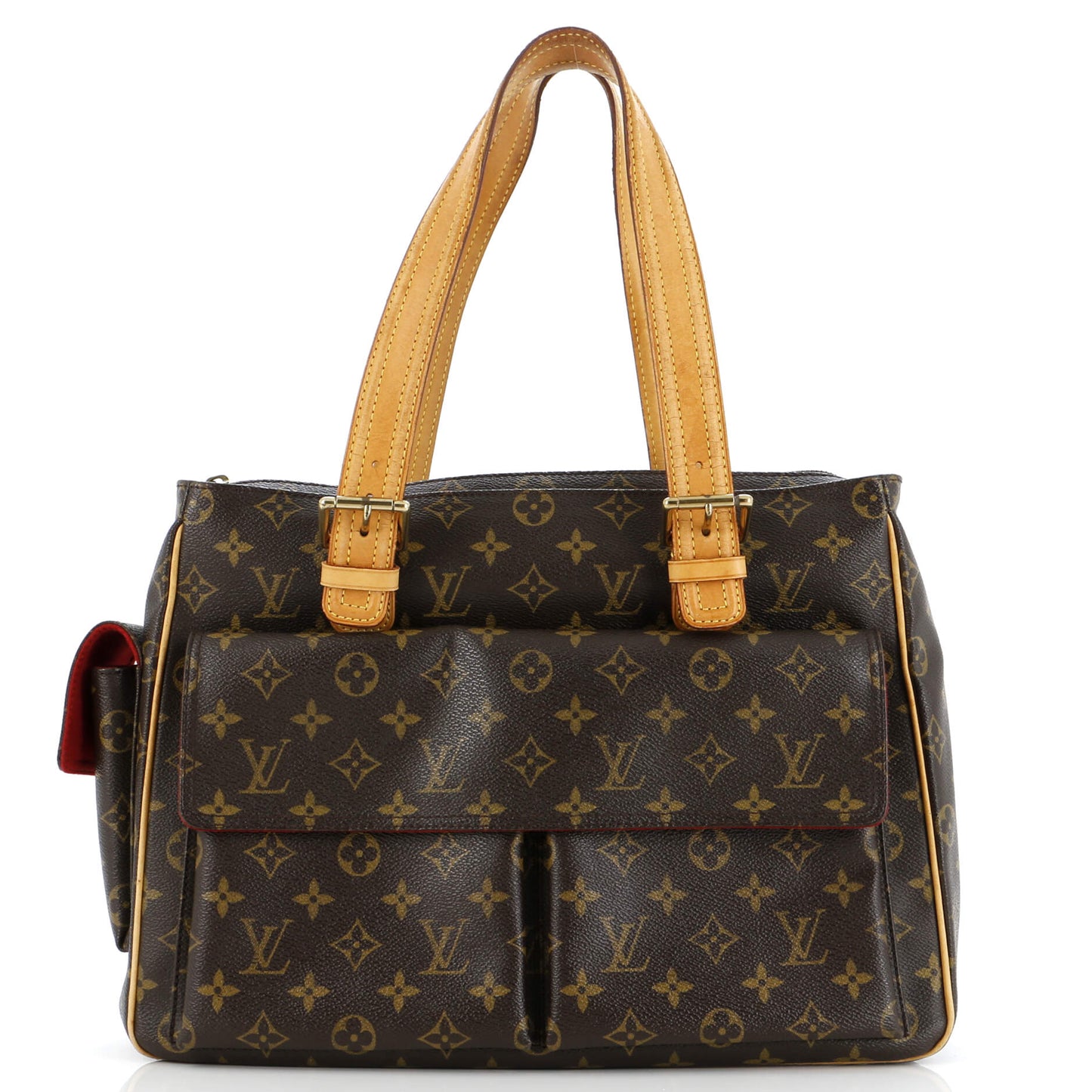 Louis Vuitton Multipli Cite Handbag Canvas Monogram Tote Bag