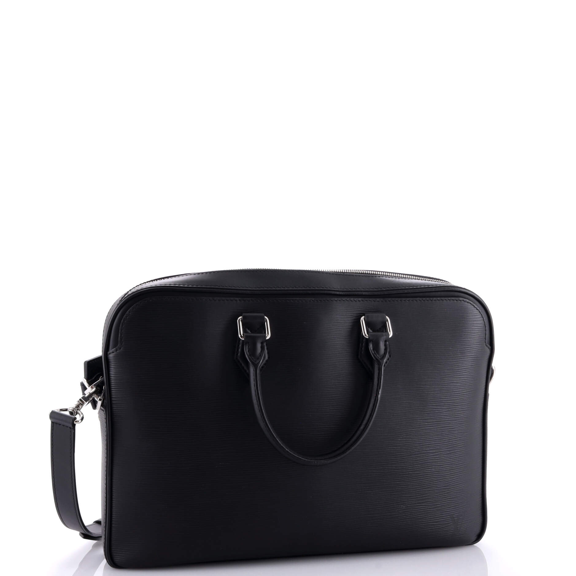 Louis Vuitton Dandy Briefcase Epi Mm Handbag Leather Travel Bag
