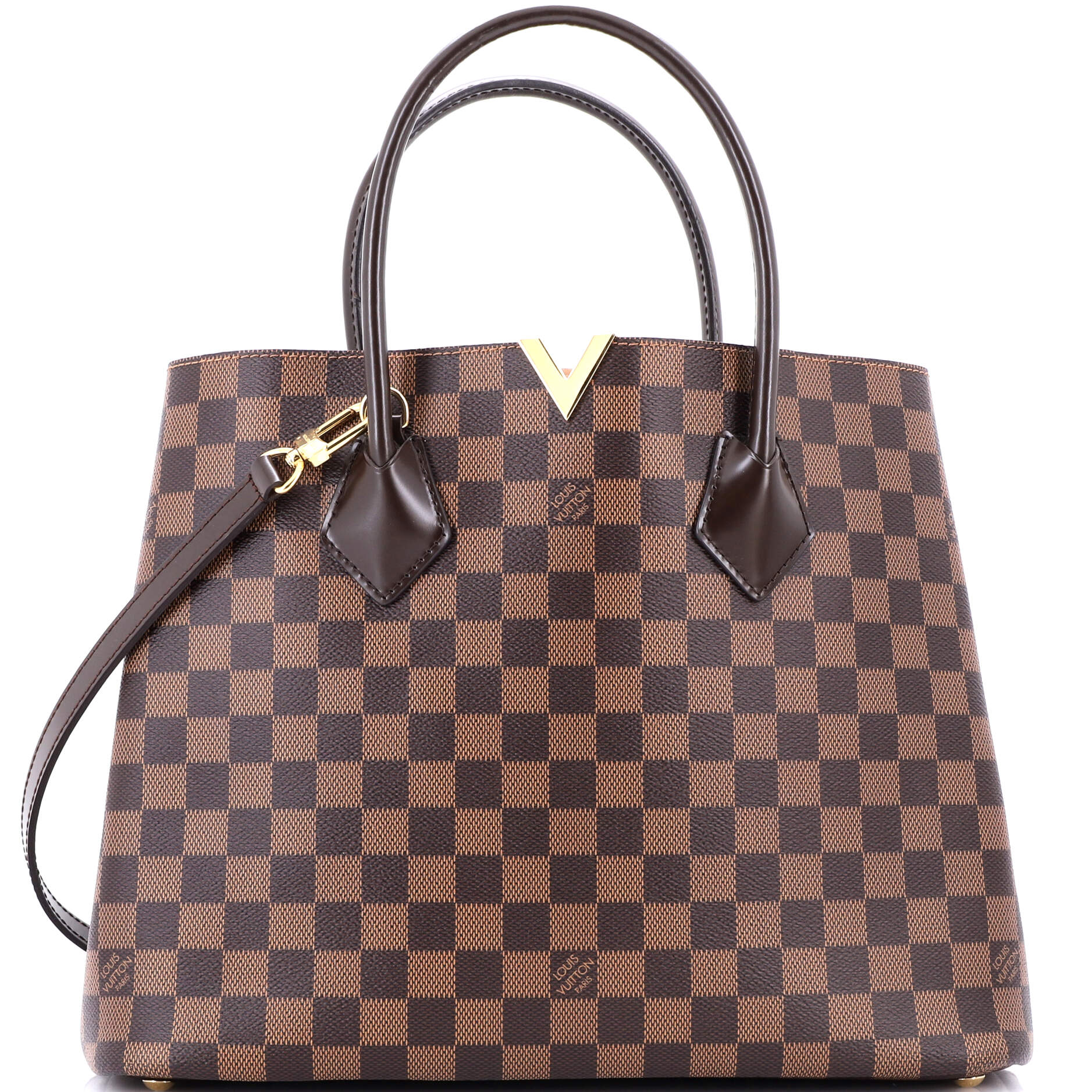 Louis Vuitton Kensington Handbag Damier Tote Bag Damier 30776796