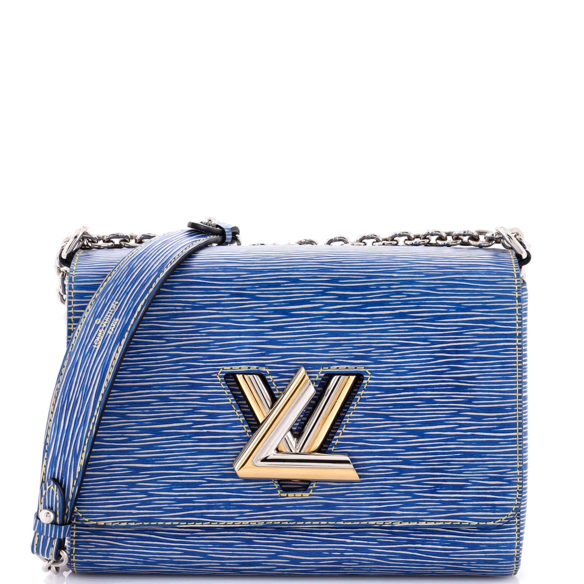 Louis Vuitton Twist Handbag Epi Mm Leather Shoulder Bag