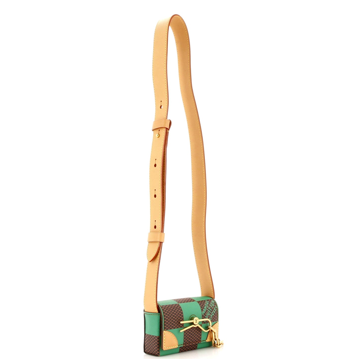 Louis Vuitton Micro Steamer Bag Damier Pop Travel Bag