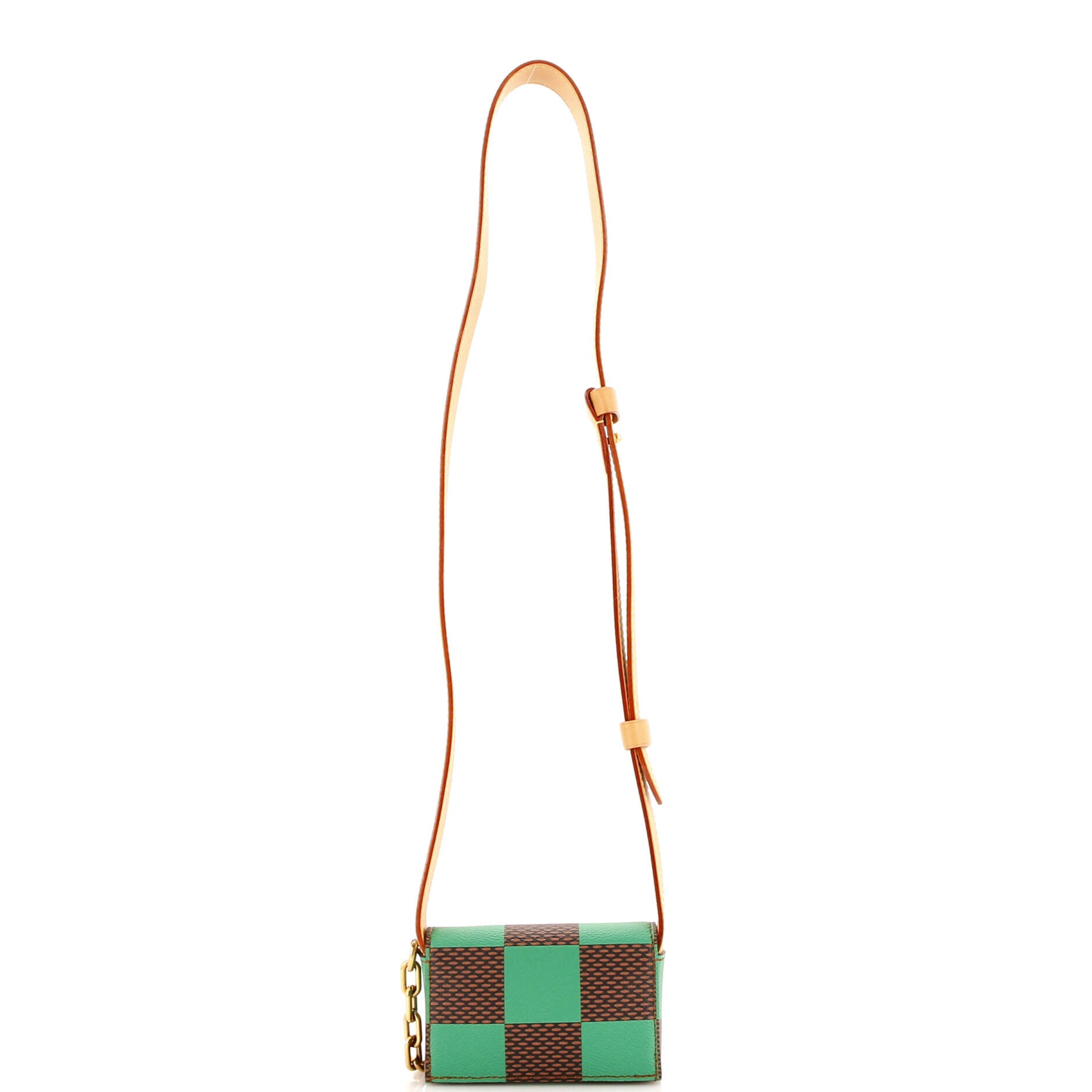 Louis Vuitton Micro Steamer Bag Damier Pop Travel Bag
